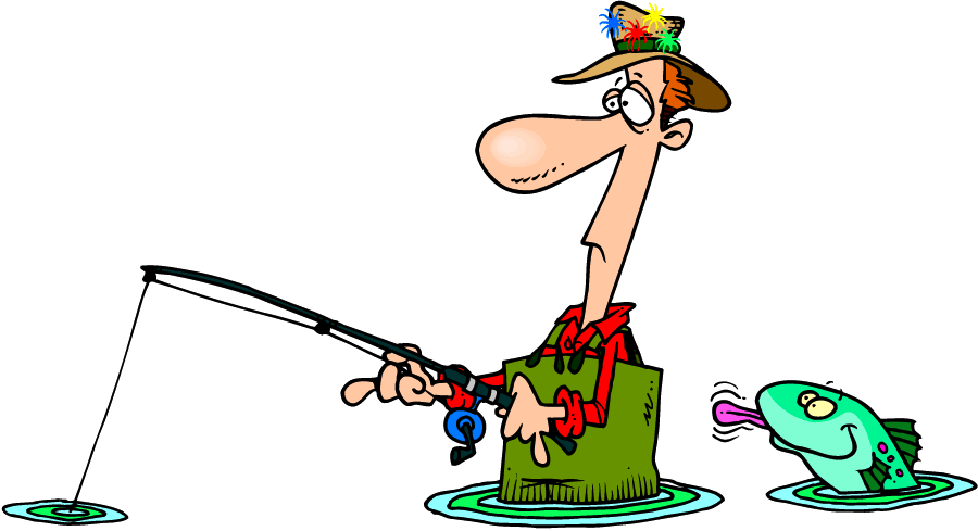 Fishing Cartoon