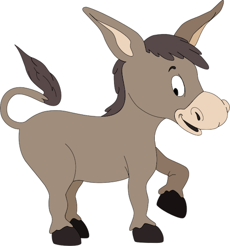 donkey cartoon