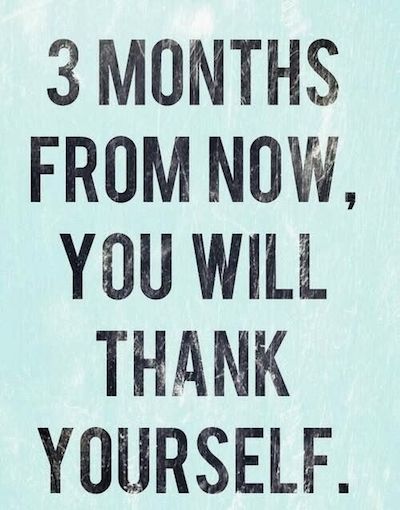 weight loss motivation quote 3 months