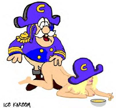 captin crunch XXX cartoon