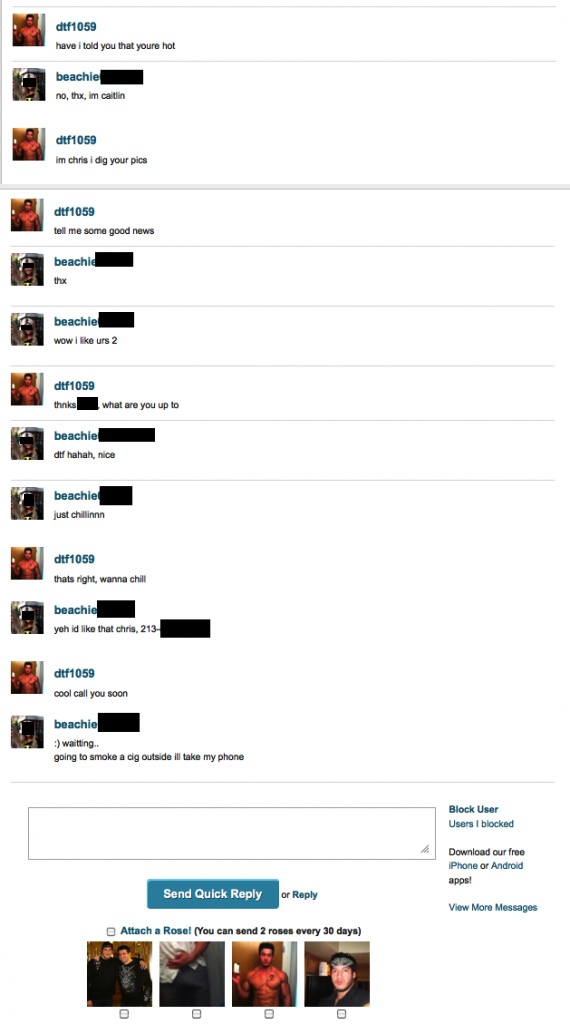 beachie POF conversation