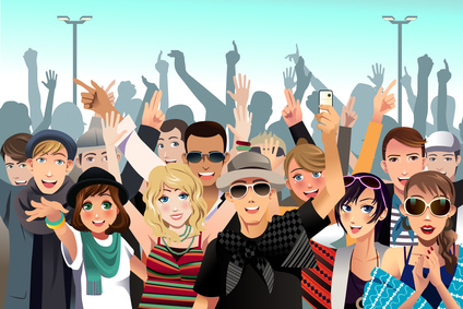 crowd 1 clipart