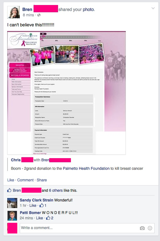 facebook-response-breast-cancer-donation