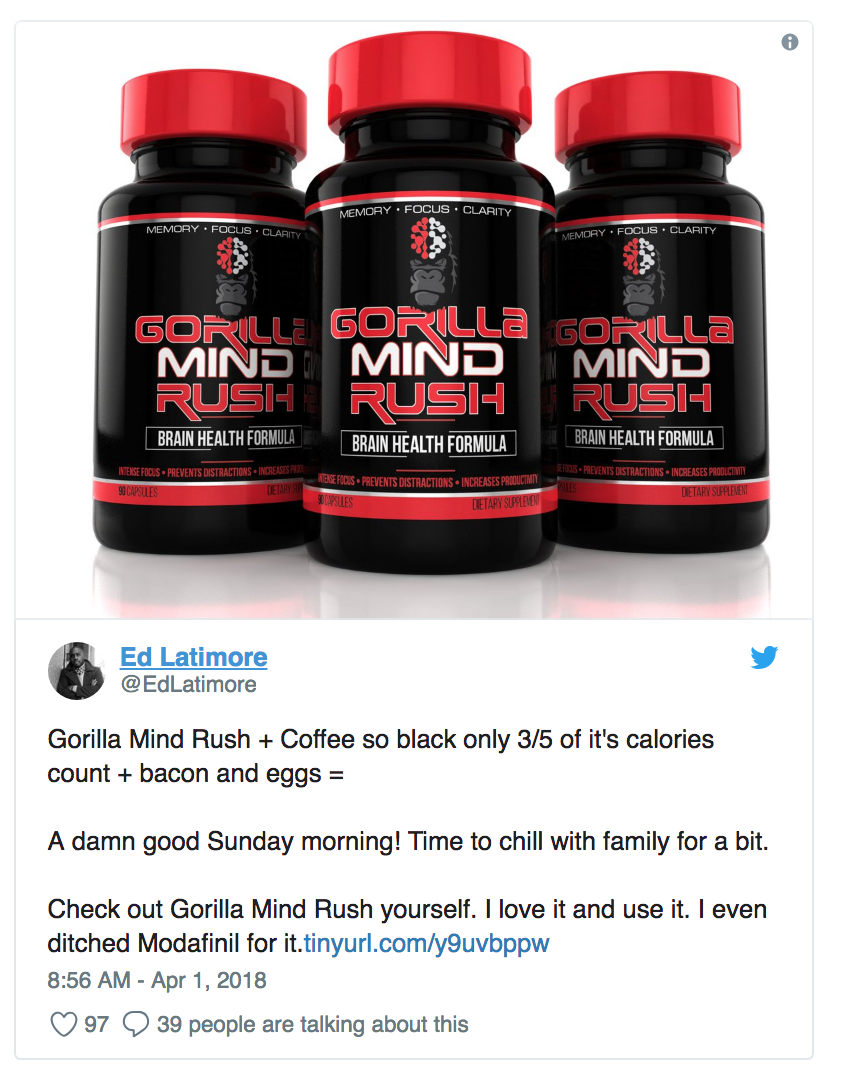 Gorilla Mind Rush Review by Ed Latimore